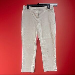 Talbots Simply Flattering Women’s Twill Crop Pants, Size 10P